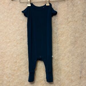 Posh Peanut Midnight Blue Kids Romper